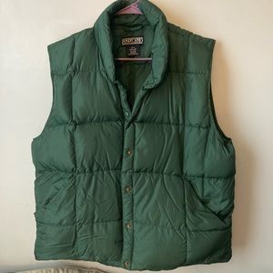 Lands End Goose Down Puffer Vest